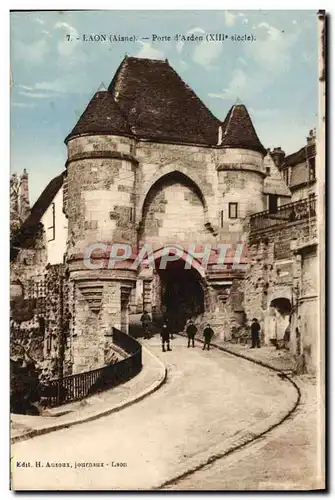 Cartes postales Laon Porte d&#39Arden