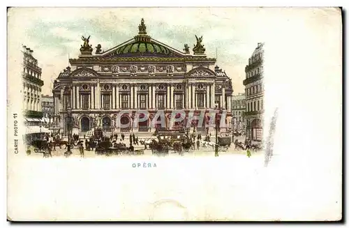 Cartes postales Paris L&#39Opera