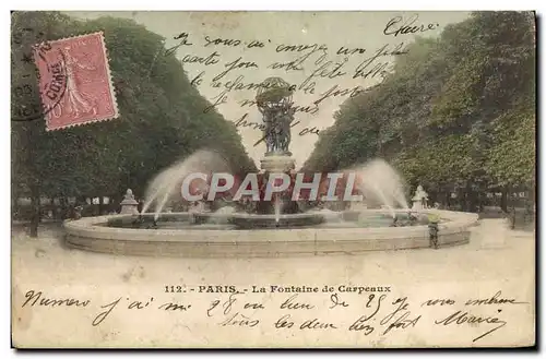 Ansichtskarte AK Paris La Fontaine Carpeaux