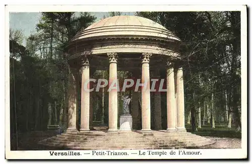 Ansichtskarte AK Versailles Petit Trianon Le temple de l&#39amour