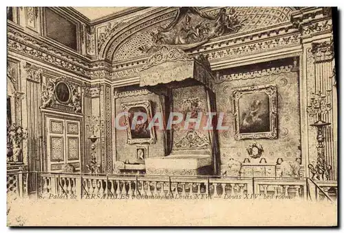 Ansichtskarte AK Versailles Chambre de Louis XIV