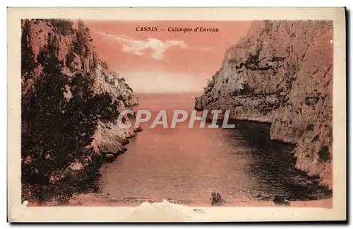 Cartes postales Baie de Cassis Calanque d&#39Enveau