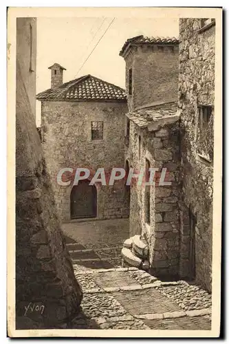 Cartes postales Eze Une Vieille maison