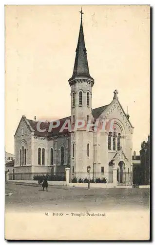 Cartes postales Dijon Temple protestant