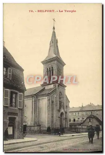 Cartes postales Belfort Le temple
