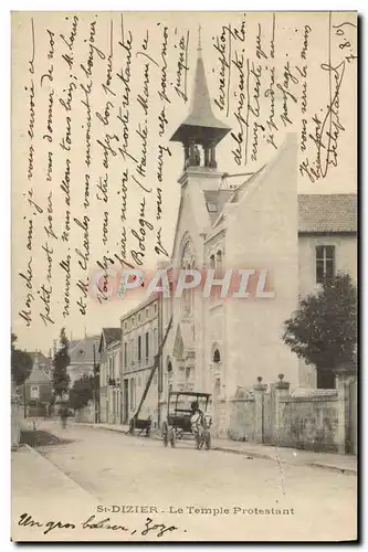 Cartes postales St Dizier Le Temple protestant