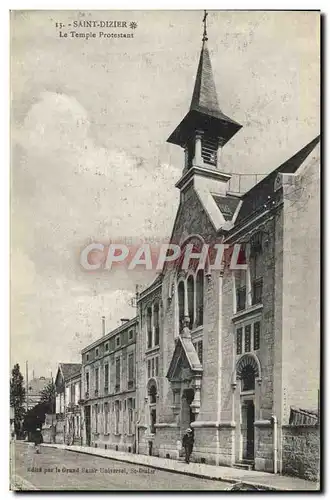 Cartes postales Saint Dizier Le Temple protestant