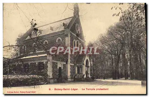 Cartes postales Boissy Saint Leger Le Temple protestant