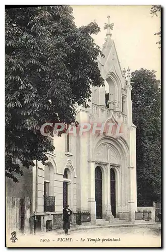 Ansichtskarte AK Vichy Le Temple protestant