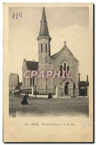 Cartes postales Dijon Temple protestant