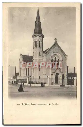Cartes postales Dijon Temple protestant
