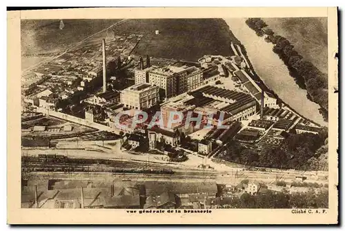 Cartes postales Brasserie Champigneulles Meurthe et Moselle Vue exterieure de la salle a brasser et de la malter