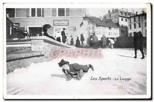 Cartes postales Sports d&#39hiver Ski Le Lugge