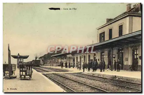 Ansichtskarte AK Train Locomotive Gare