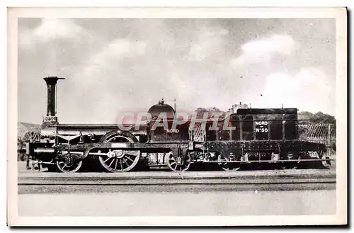 Cartes postales Train Locomotive 50 Gravelines Serie 17 a 50 de la Compagnie du Nord Type Clapeyron