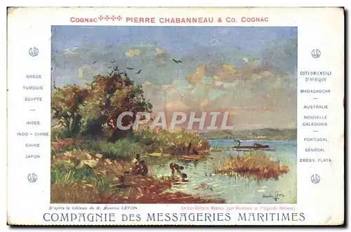 Cartes postales Bateau Compagnie des Messageries Maritimes Lac Victoria Nyanza Monbasa et l&#39Uganda Railway