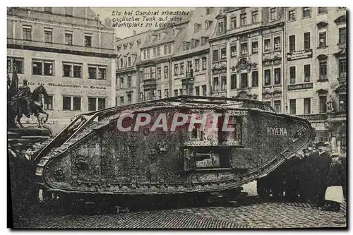 Cartes postales Militaria Tank Leipzig