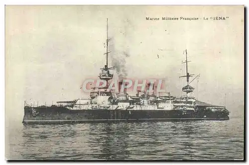 Cartes postales Bateau Guerre Cuirasse d&#39escadre