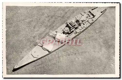 CARTE PHOTO Bateau Guerre