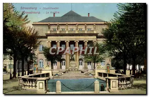 Cartes postales Le theatre Strasbourg
