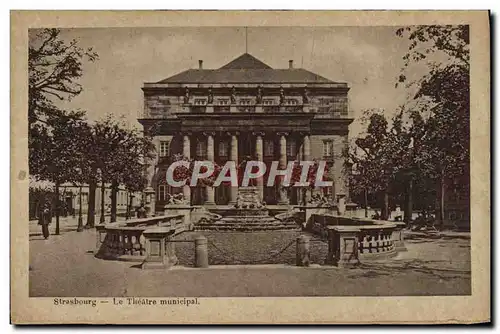 Cartes postales Le theatre municipal Strasbourg