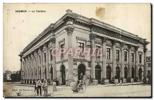 Cartes postales Le theatre Saumur