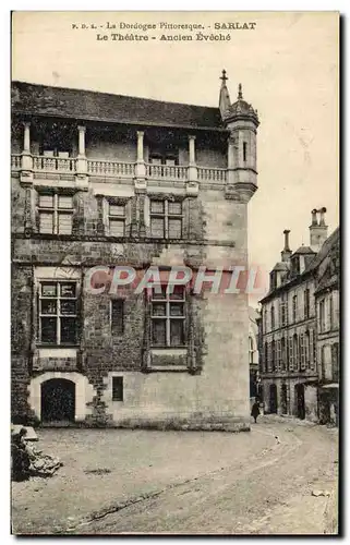 Ansichtskarte AK Sarlat Le theatre Ancien eveche