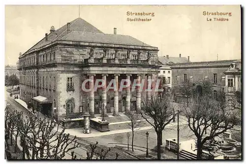 Cartes postales Le theatre Strasbourg