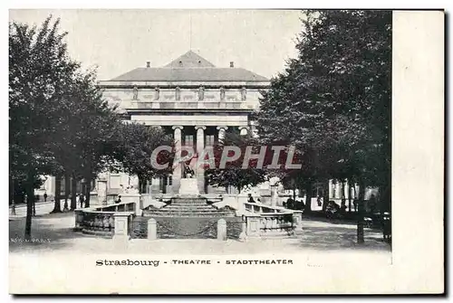 Cartes postales Le theatre Strasbourg