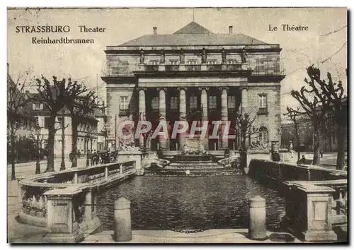 Cartes postales Le theatre Strasbourg