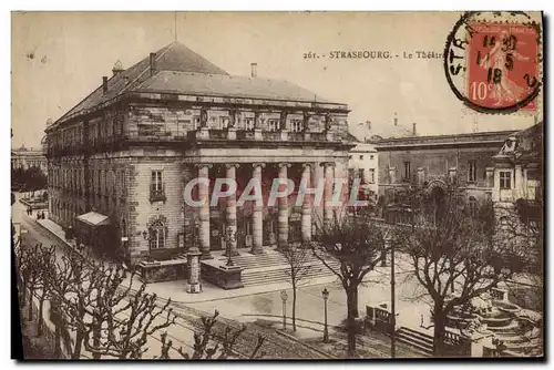 Cartes postales Le theatre Strasbourg