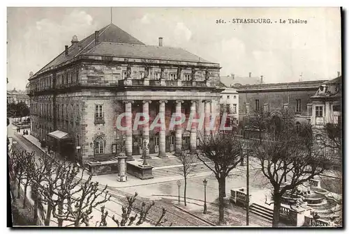 Cartes postales Le theatre Strasbourg