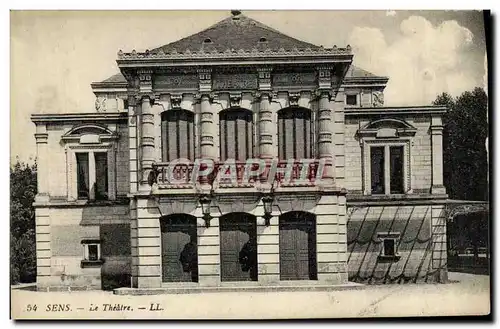 Cartes postales Le theatre Sens