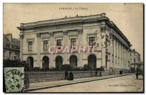 Cartes postales Le theatre Saumur