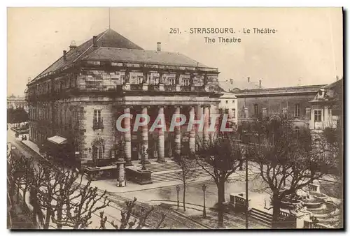 Cartes postales Le theatre Strasbourg