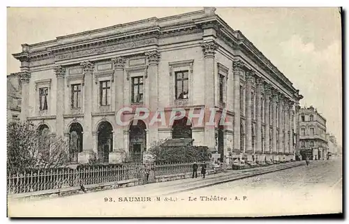 Cartes postales Le theatre Saumur