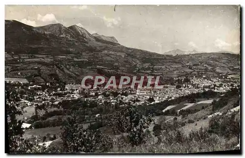 Cartes postales moderne Gap Vue panoramique Le col Bayard