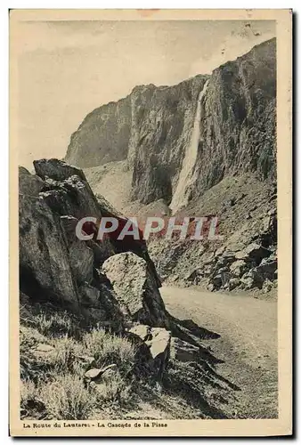 Cartes postales Le Dauphine La route du Lautaret La cascade de la Pisse