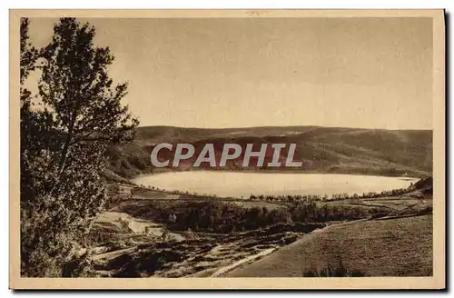 Ansichtskarte AK Lac D&#39Issarles Vue Panoramique Ancien cratere de volcan