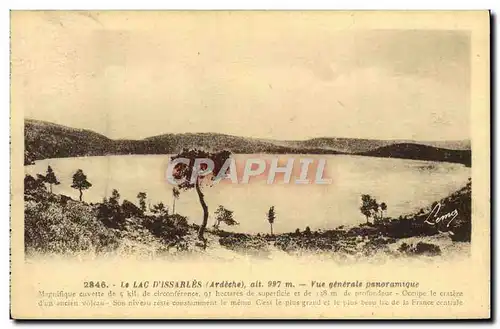 Cartes postales Lac D&#39Issarles Vue generale Panoramique