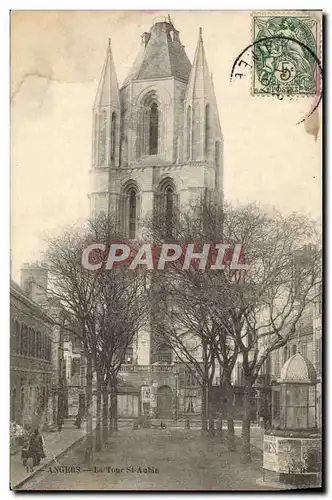 Cartes postales Angers La tour St Aubin