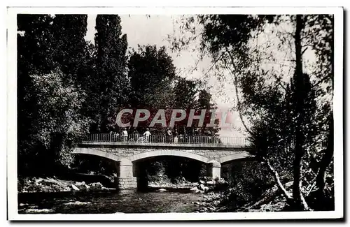 Cartes postales moderne Bourg madame Le pont frontiere