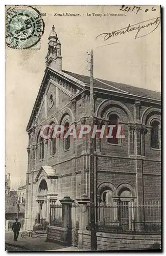 Cartes postales Temple protestant Saint Etienne
