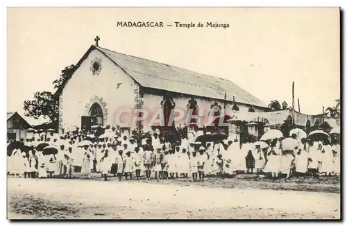 Cartes postales Temple protestant Madagascar Temple de Majunga