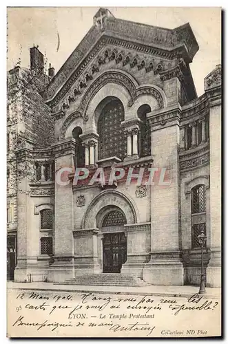 Cartes postales Temple protestant Lyon