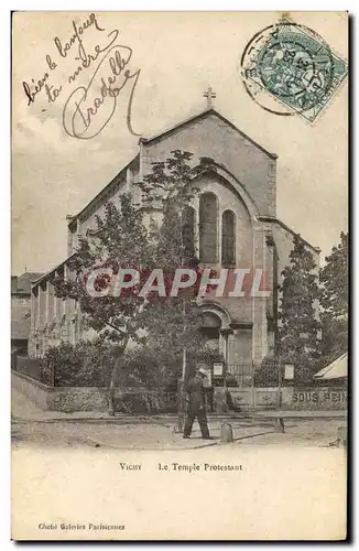 Cartes postales Temple protestant Vichy