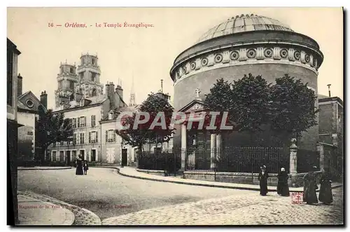 Ansichtskarte AK Temple protestant evangelisque Orleans