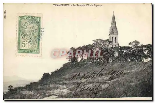 Ansichtskarte AK Temple protestant d&#39Ambohipotsy Tananarive Madagascar