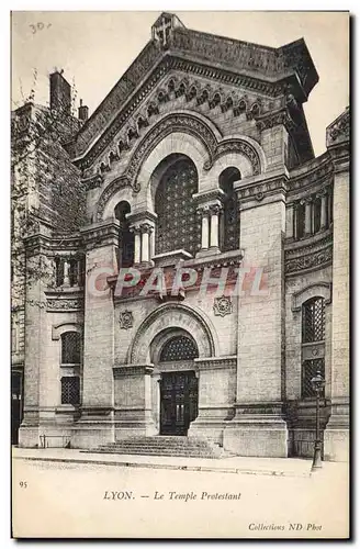 Cartes postales Temple protestant Lyon