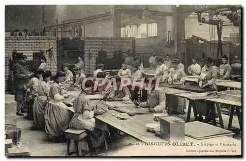 Ansichtskarte AK Biscuits Olibet Glacage et patisserie